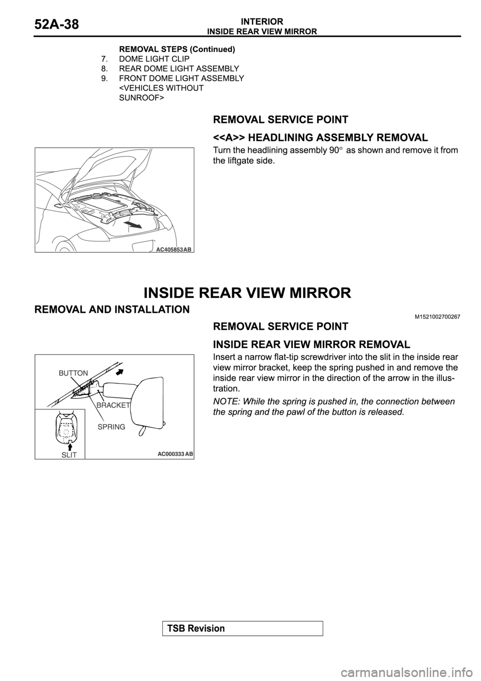 MITSUBISHI SPYDER 2006  Service Repair Manual 