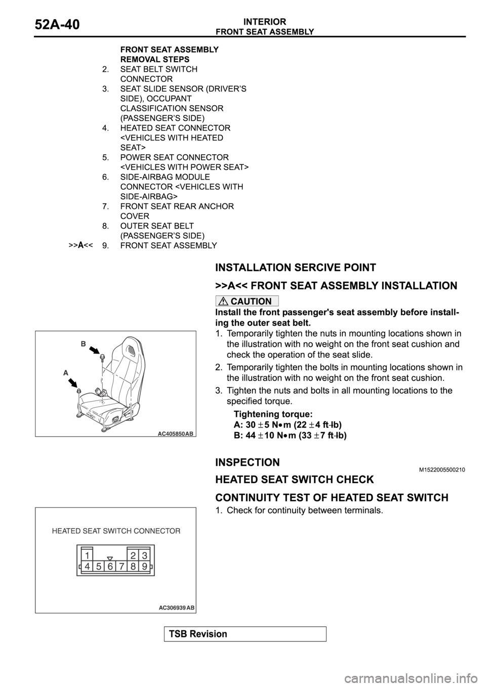 MITSUBISHI SPYDER 2006  Service Repair Manual 