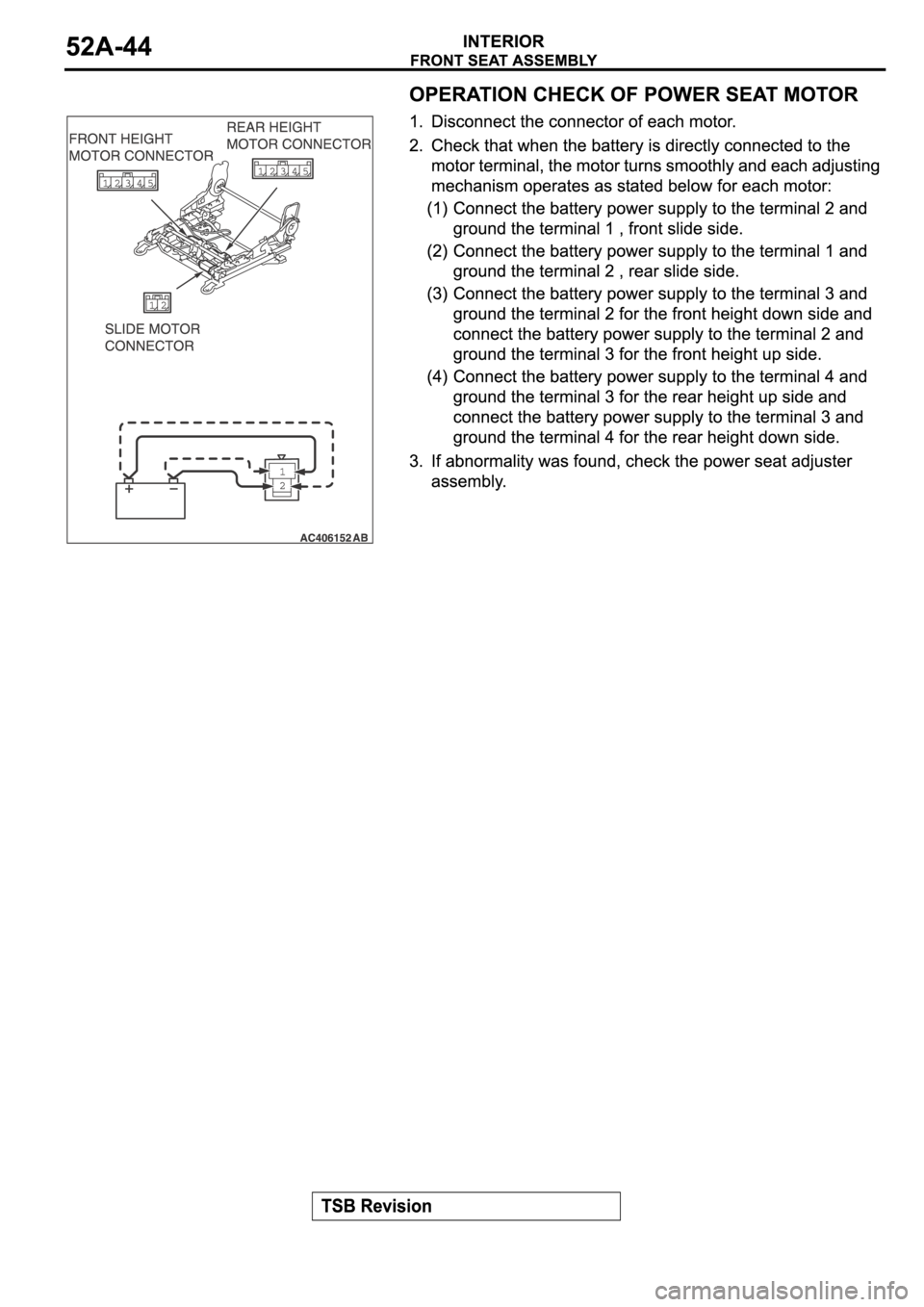 MITSUBISHI SPYDER 2006  Service Repair Manual 