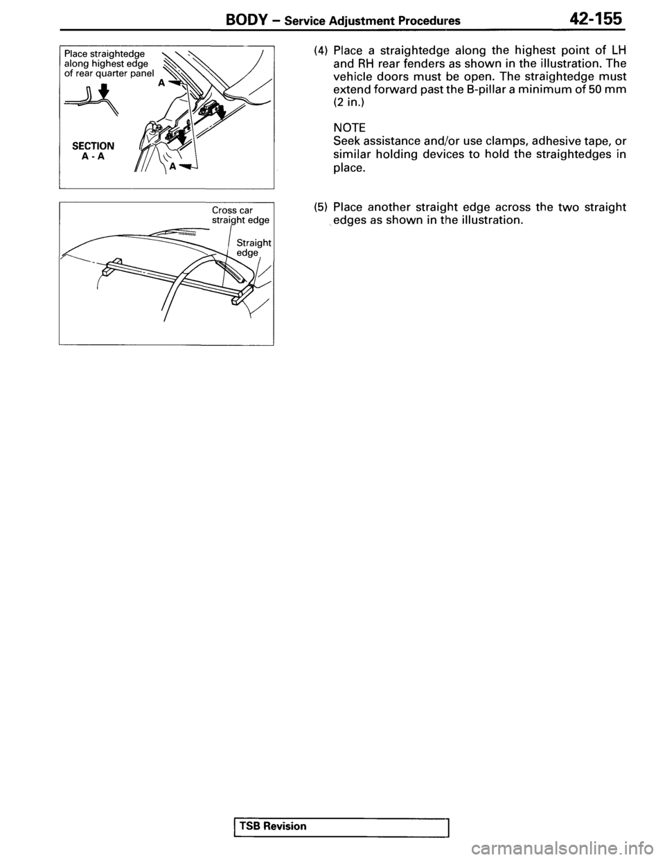 MITSUBISHI SPYDER 1995  Service Manual Supplement 