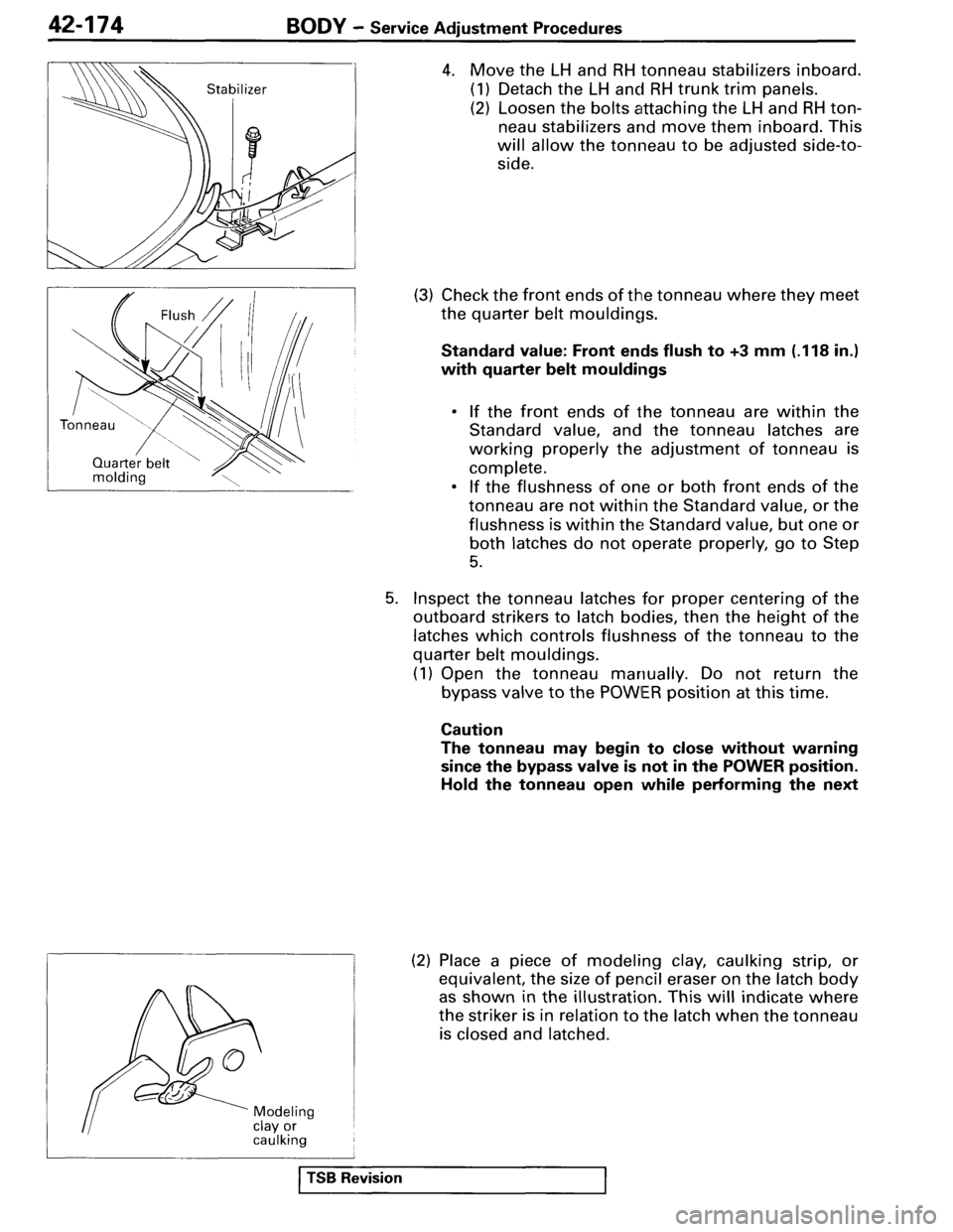 MITSUBISHI SPYDER 1995  Service Manual Supplement 