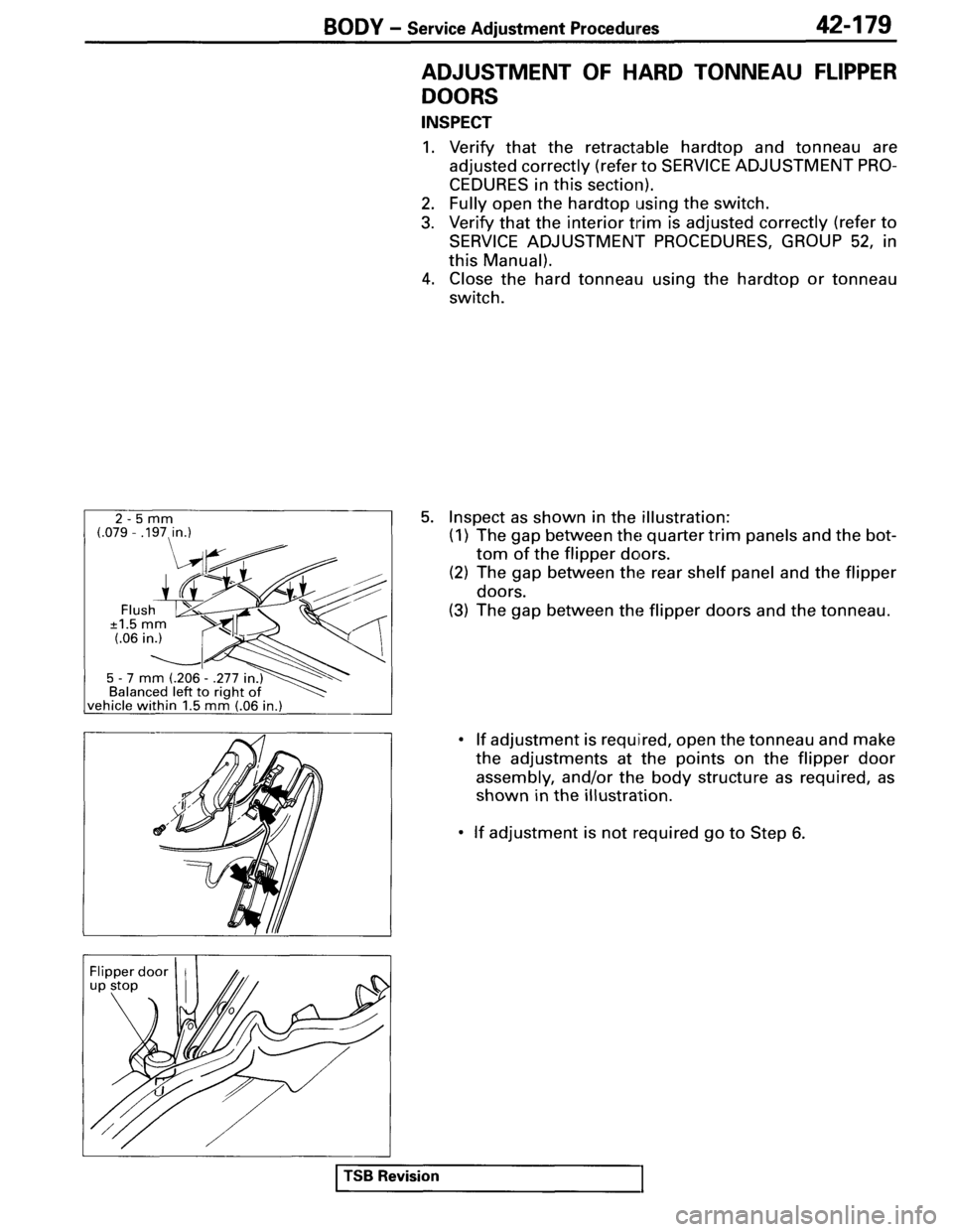 MITSUBISHI SPYDER 1995  Service Manual Supplement 