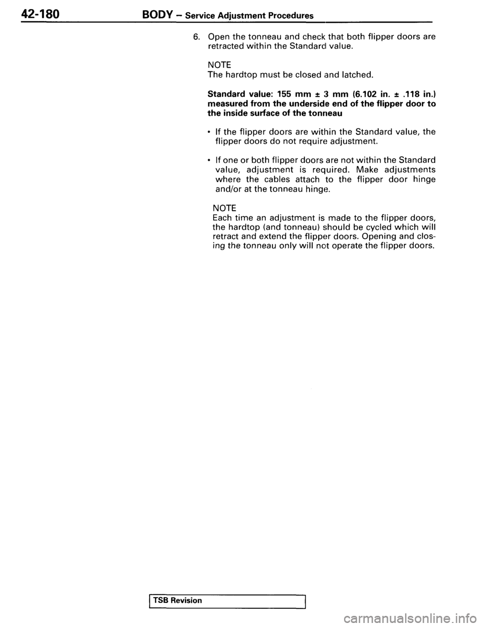 MITSUBISHI SPYDER 1995  Service Manual Supplement 