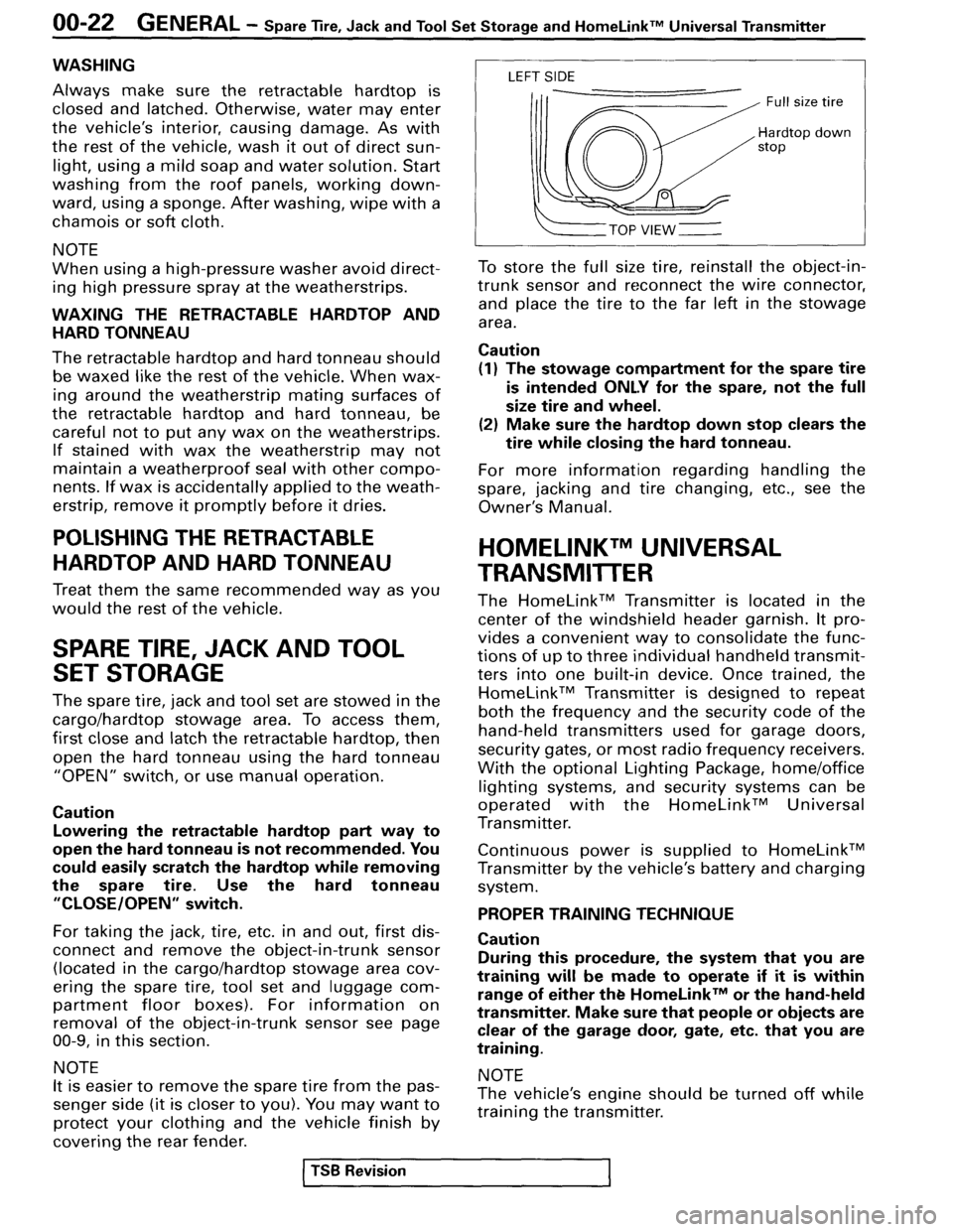 MITSUBISHI SPYDER 1995  Service Manual Supplement 