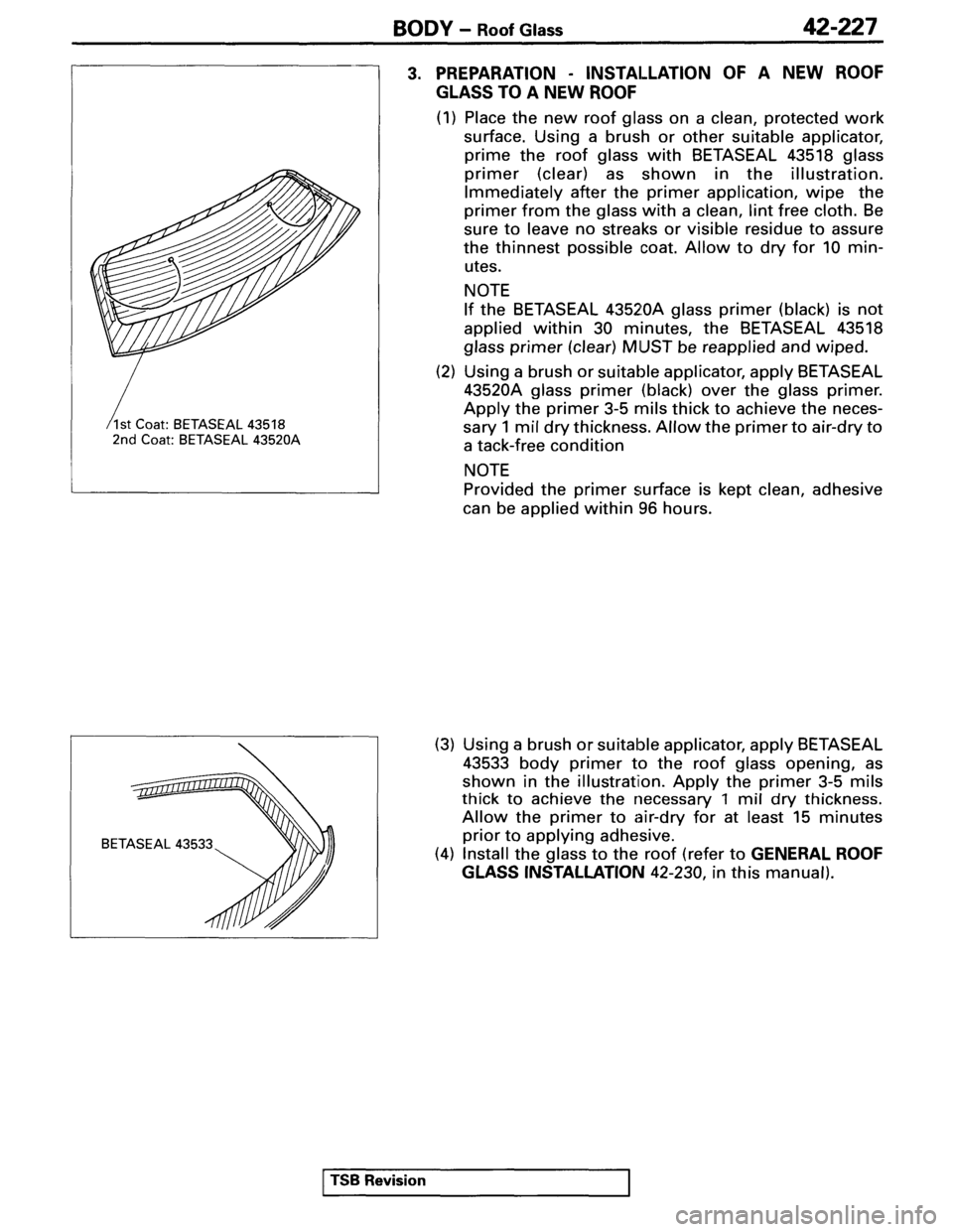MITSUBISHI SPYDER 1995  Service Manual Supplement 