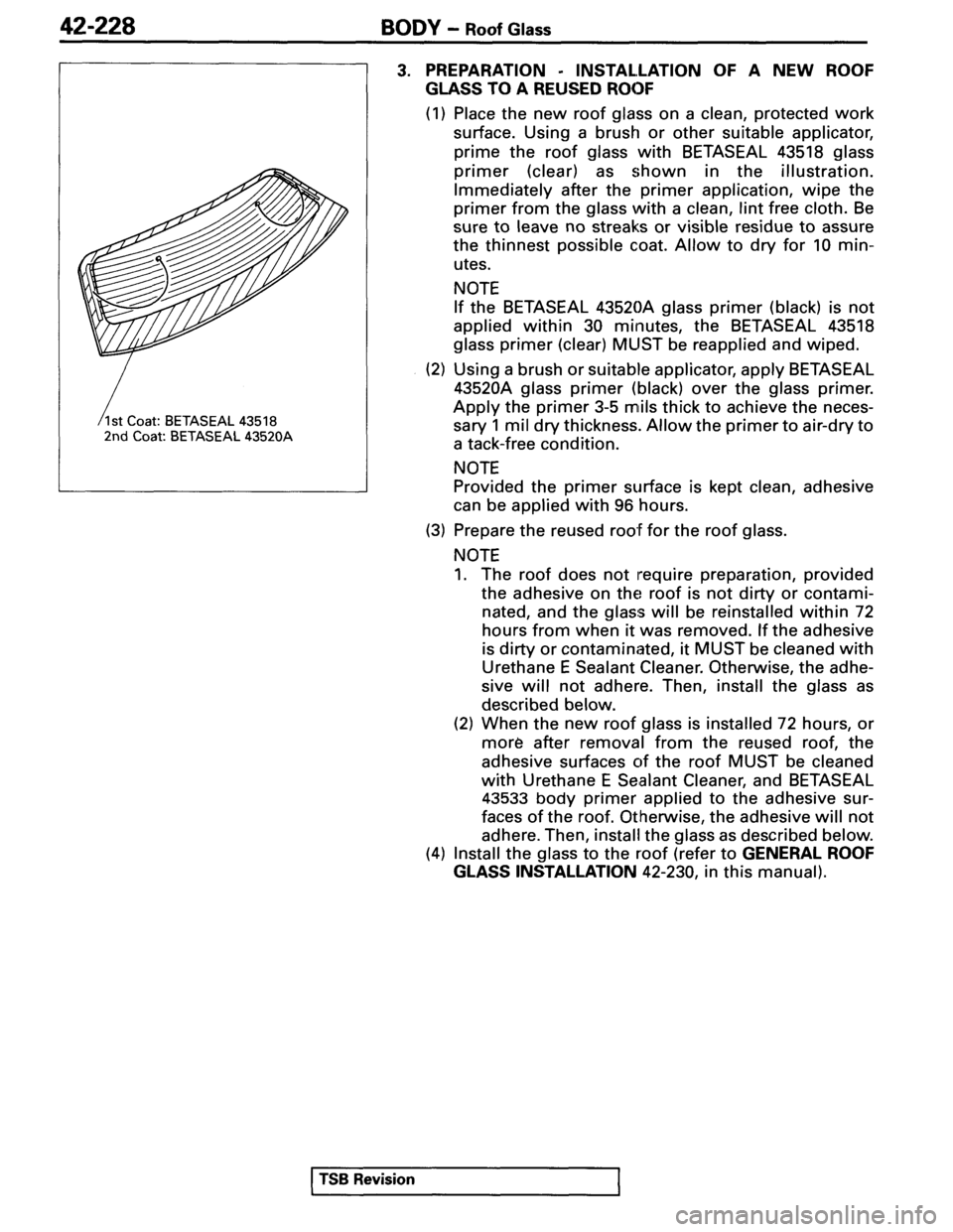 MITSUBISHI SPYDER 1995  Service Manual Supplement 