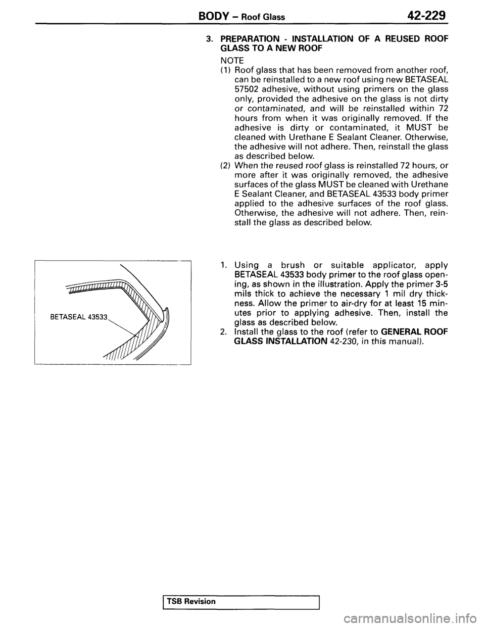 MITSUBISHI SPYDER 1995  Service Manual Supplement 