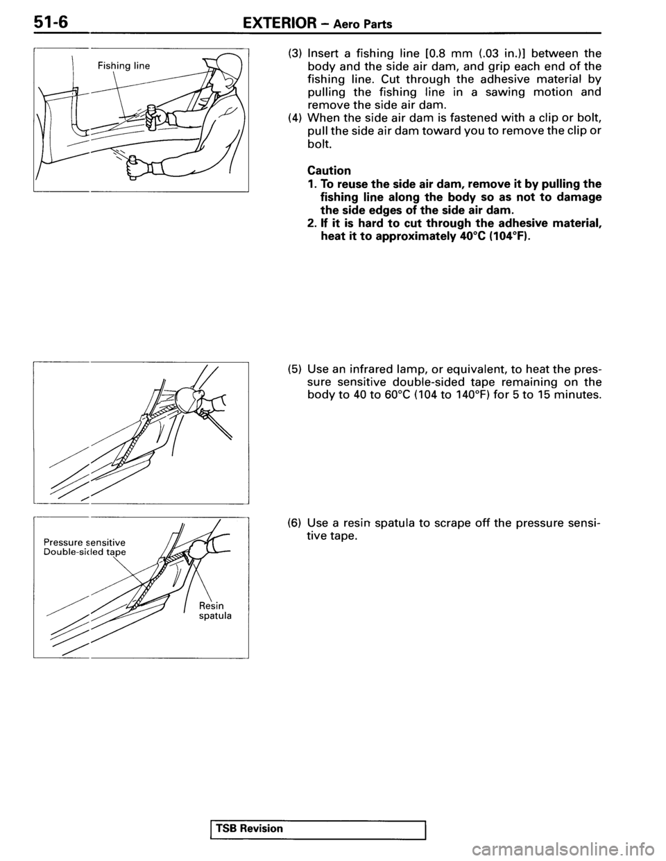 MITSUBISHI SPYDER 1995  Service Manual Supplement 