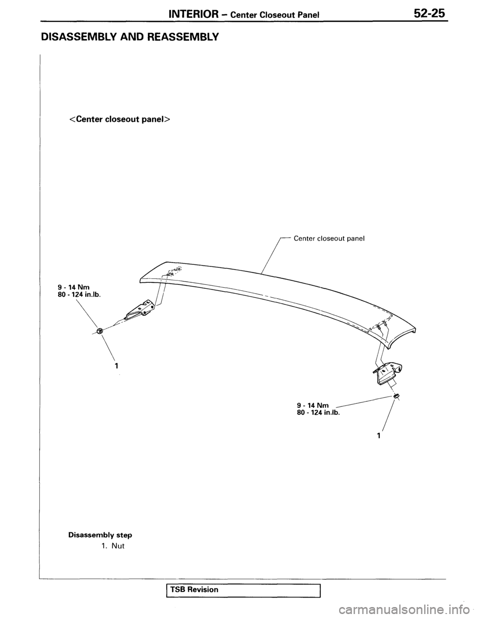 MITSUBISHI SPYDER 1995  Service Manual Supplement 