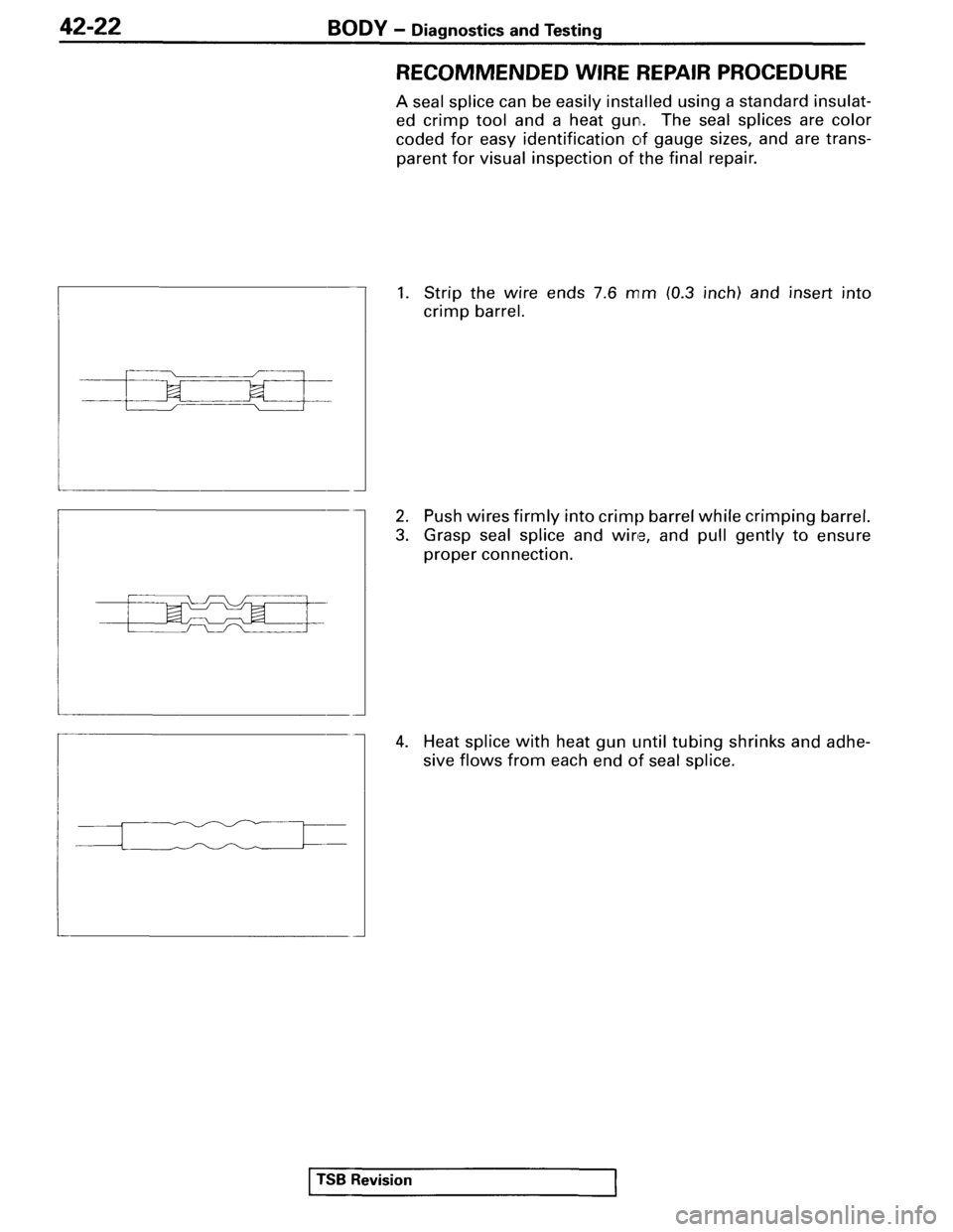 MITSUBISHI SPYDER 1995  Service Manual Supplement 