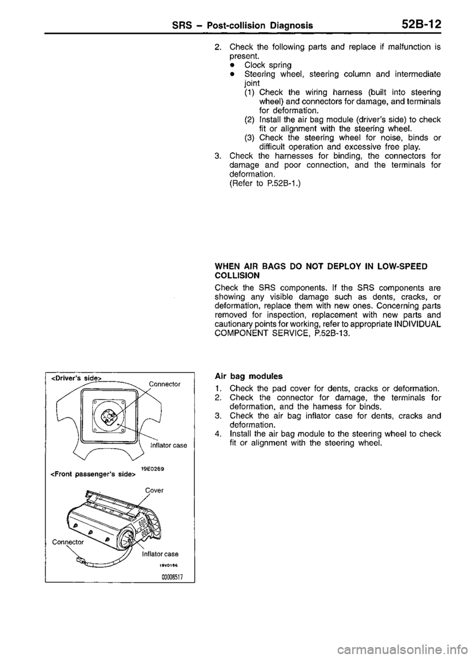 MITSUBISHI TRITON 1997  Workshop Manual 
