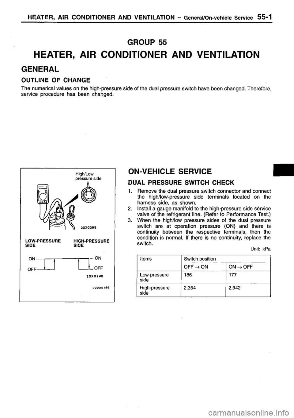 MITSUBISHI TRITON 1997  Workshop Manual 