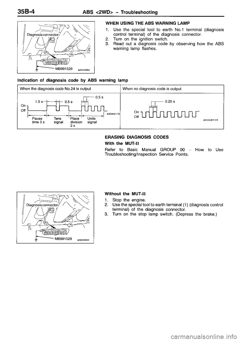 MITSUBISHI TRITON 1997  Workshop Manual 