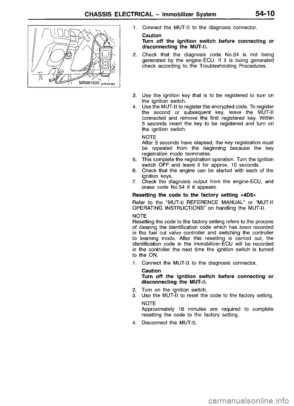 MITSUBISHI TRITON 1997  Workshop Manual 