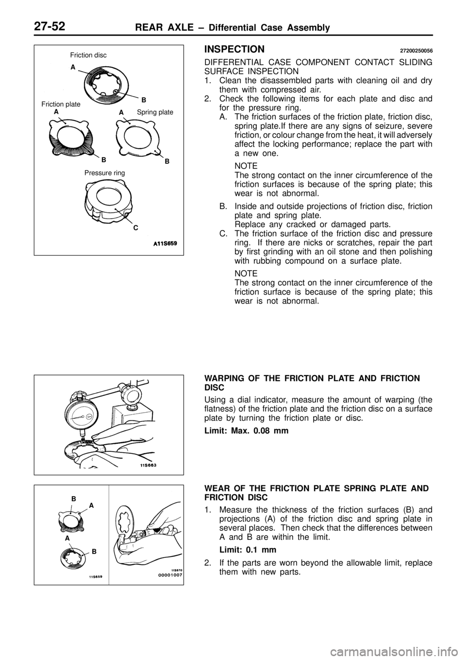 MITSUBISHI TRITON 1997  Workshop Manual B
A
A B    