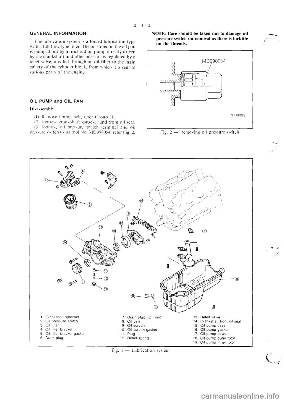 MITSUBISHI VERADA 1995  Workshop Manual 