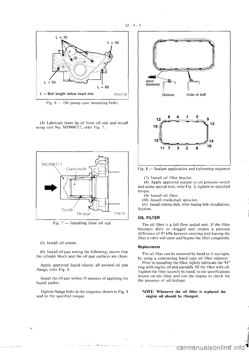 MITSUBISHI VERADA 1995  Workshop Manual 