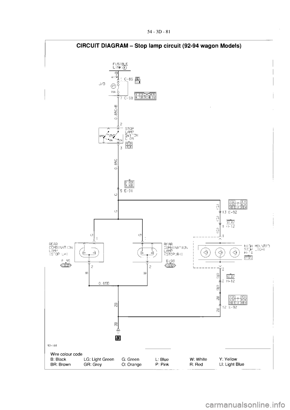 MITSUBISHI VERADA 1995  Workshop Manual 
