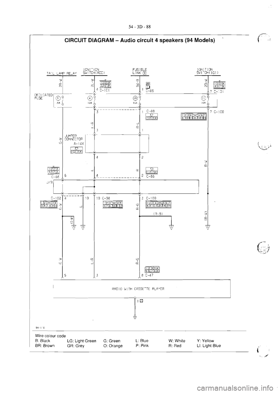 MITSUBISHI VERADA 1995  Workshop Manual 