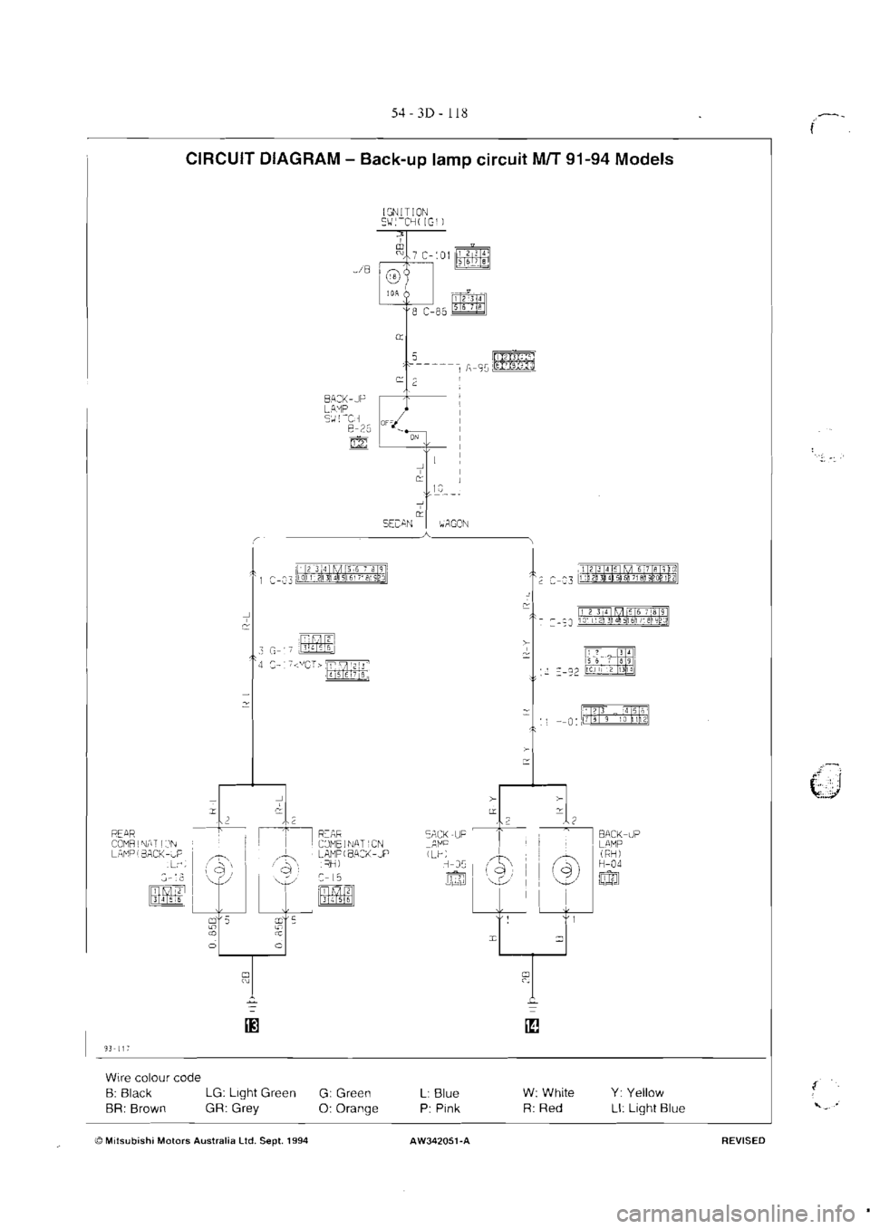 MITSUBISHI VERADA 1995  Workshop Manual 