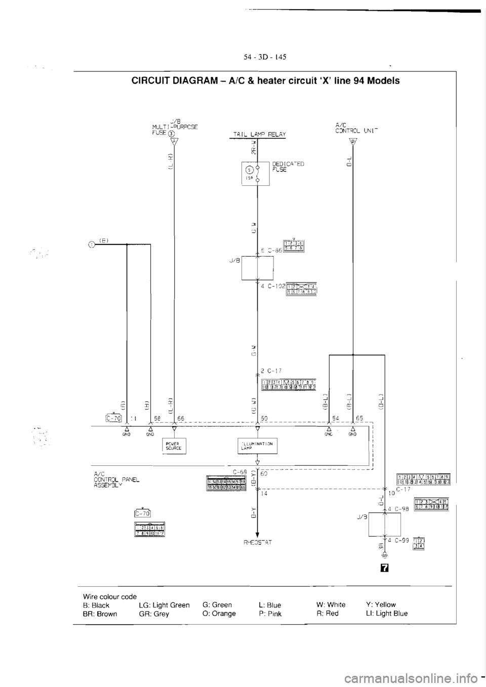 MITSUBISHI VERADA 1995  Workshop Manual 