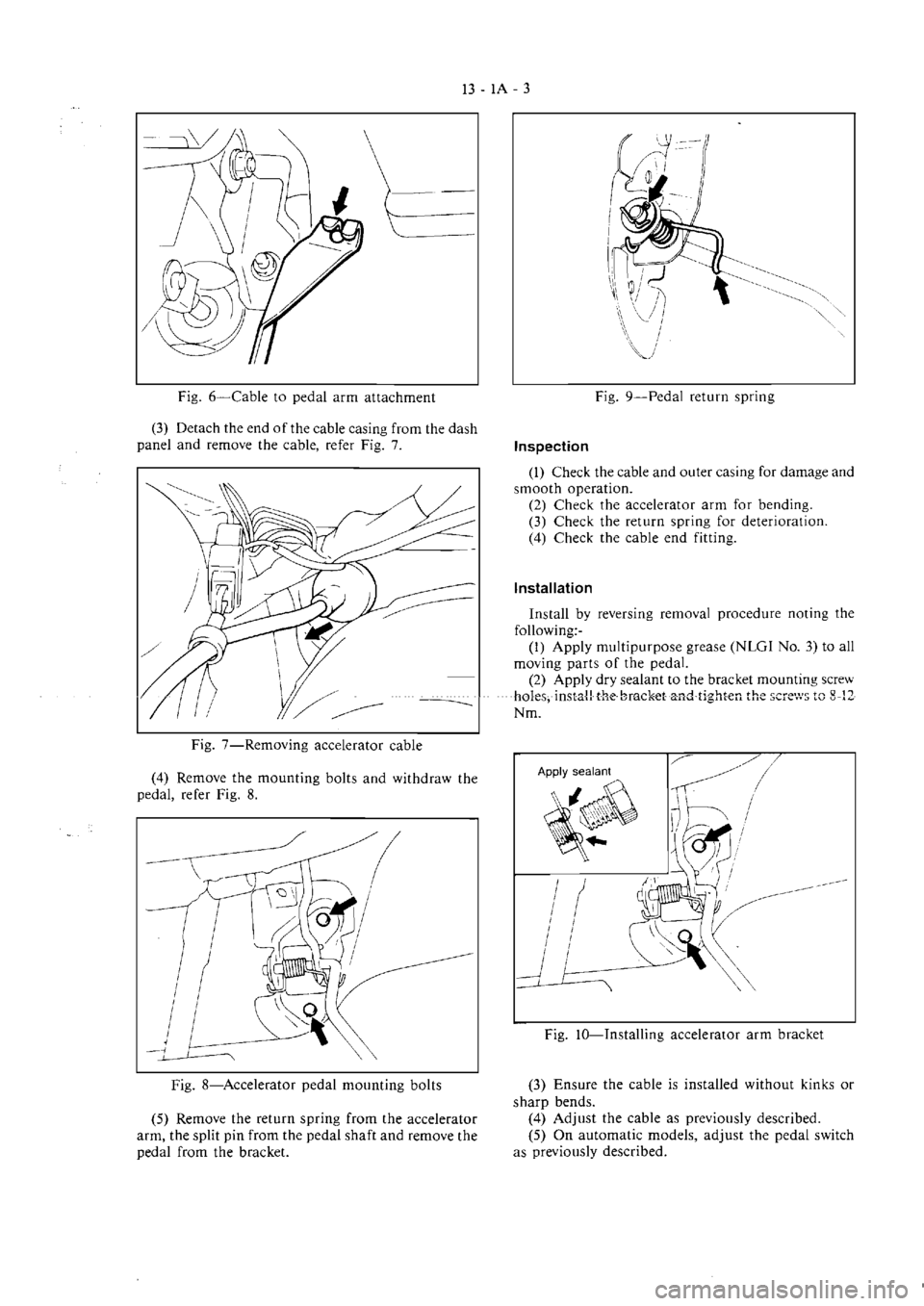 MITSUBISHI VERADA 1995  Workshop Manual 