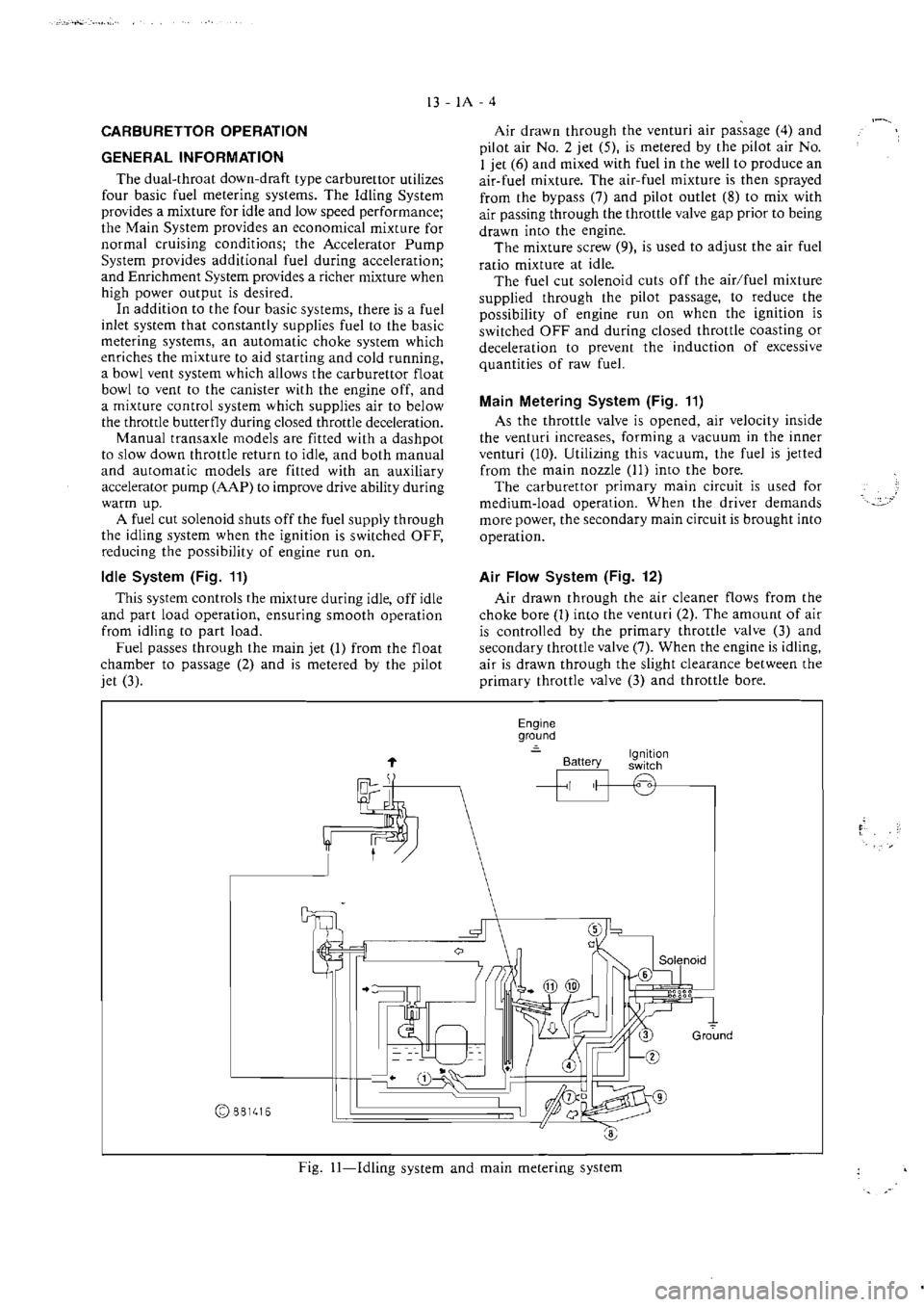 MITSUBISHI VERADA 1995  Workshop Manual 