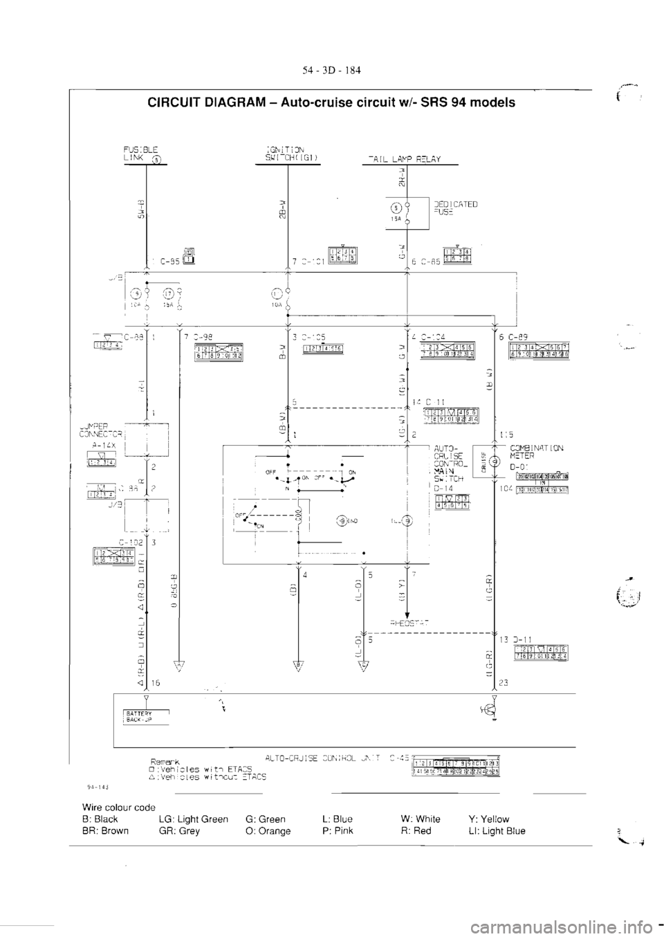 MITSUBISHI VERADA 1995  Workshop Manual 