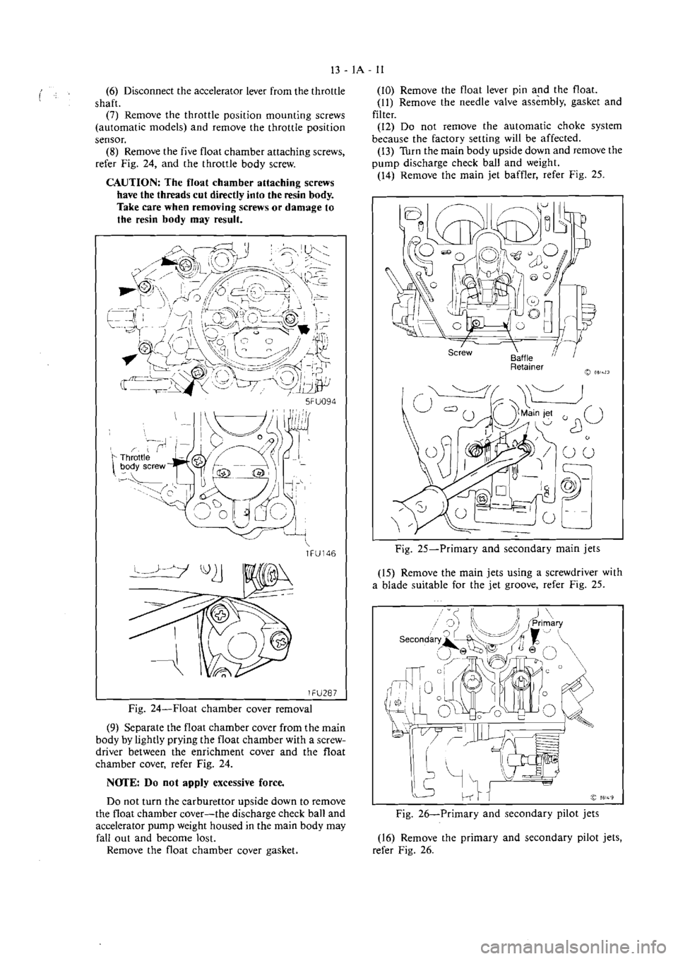 MITSUBISHI VERADA 1995  Workshop Manual 