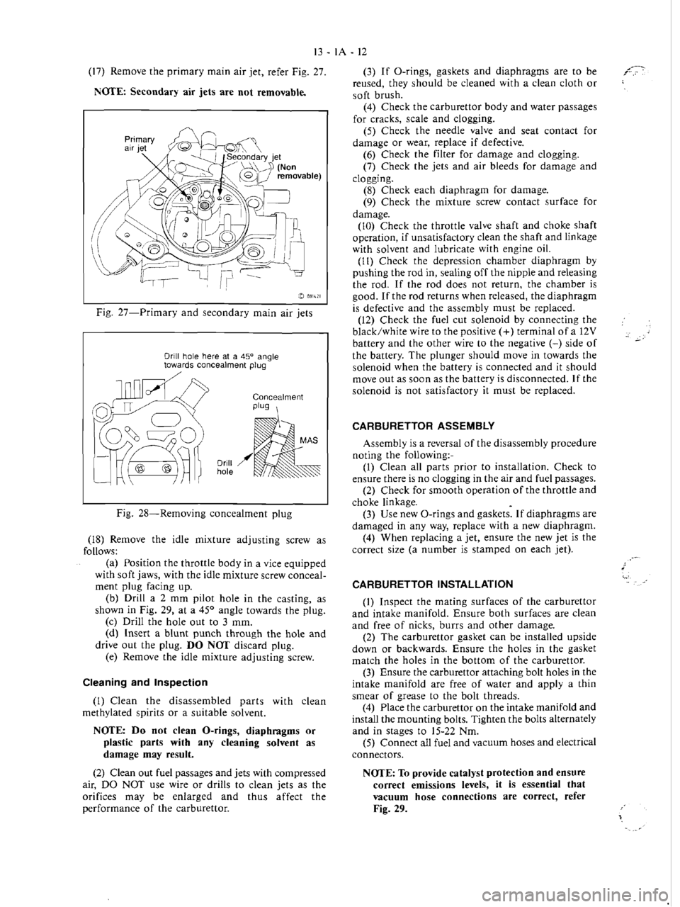 MITSUBISHI VERADA 1995  Workshop Manual 