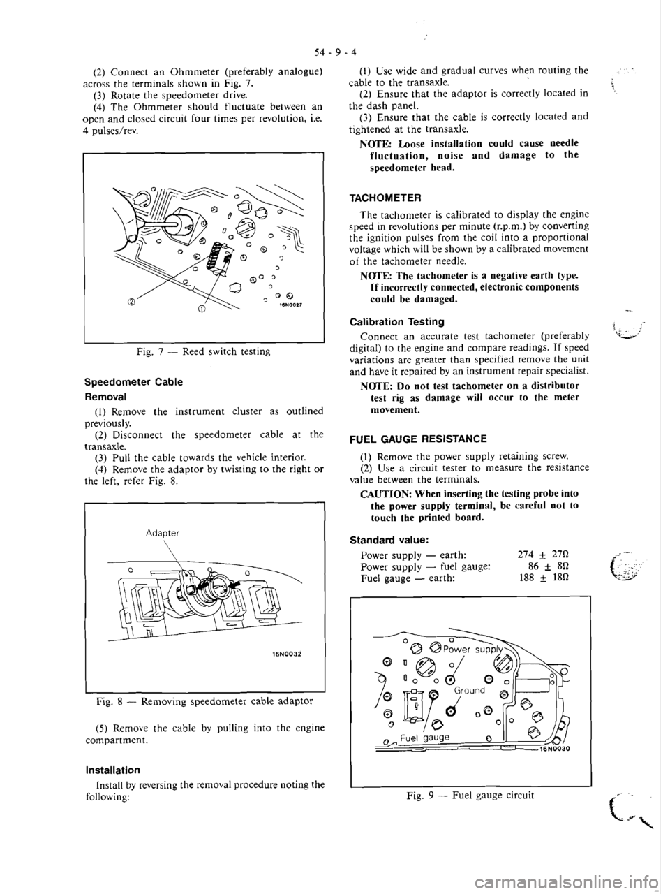 MITSUBISHI VERADA 1995  Workshop Manual 