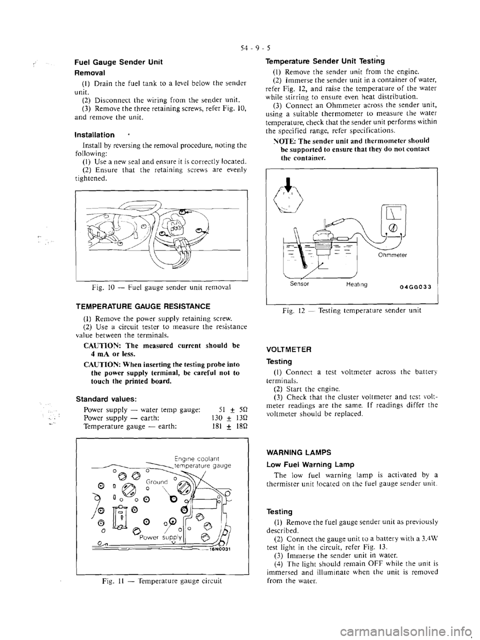MITSUBISHI VERADA 1995  Workshop Manual 