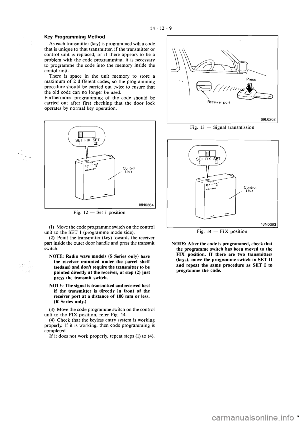 MITSUBISHI VERADA 1995  Workshop Manual 