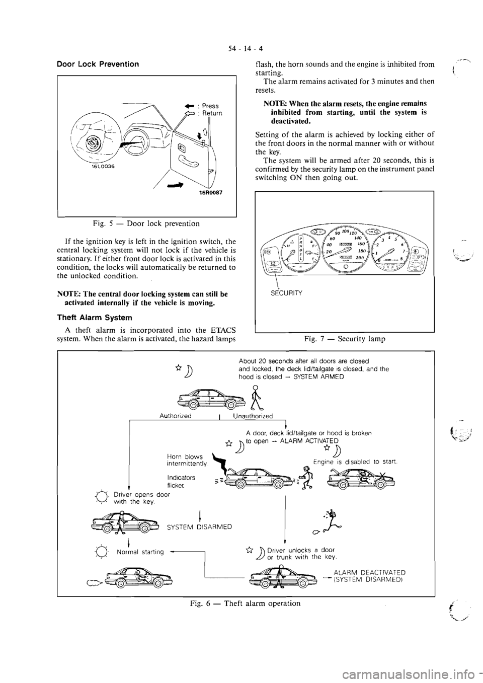 MITSUBISHI VERADA 1995  Workshop Manual 