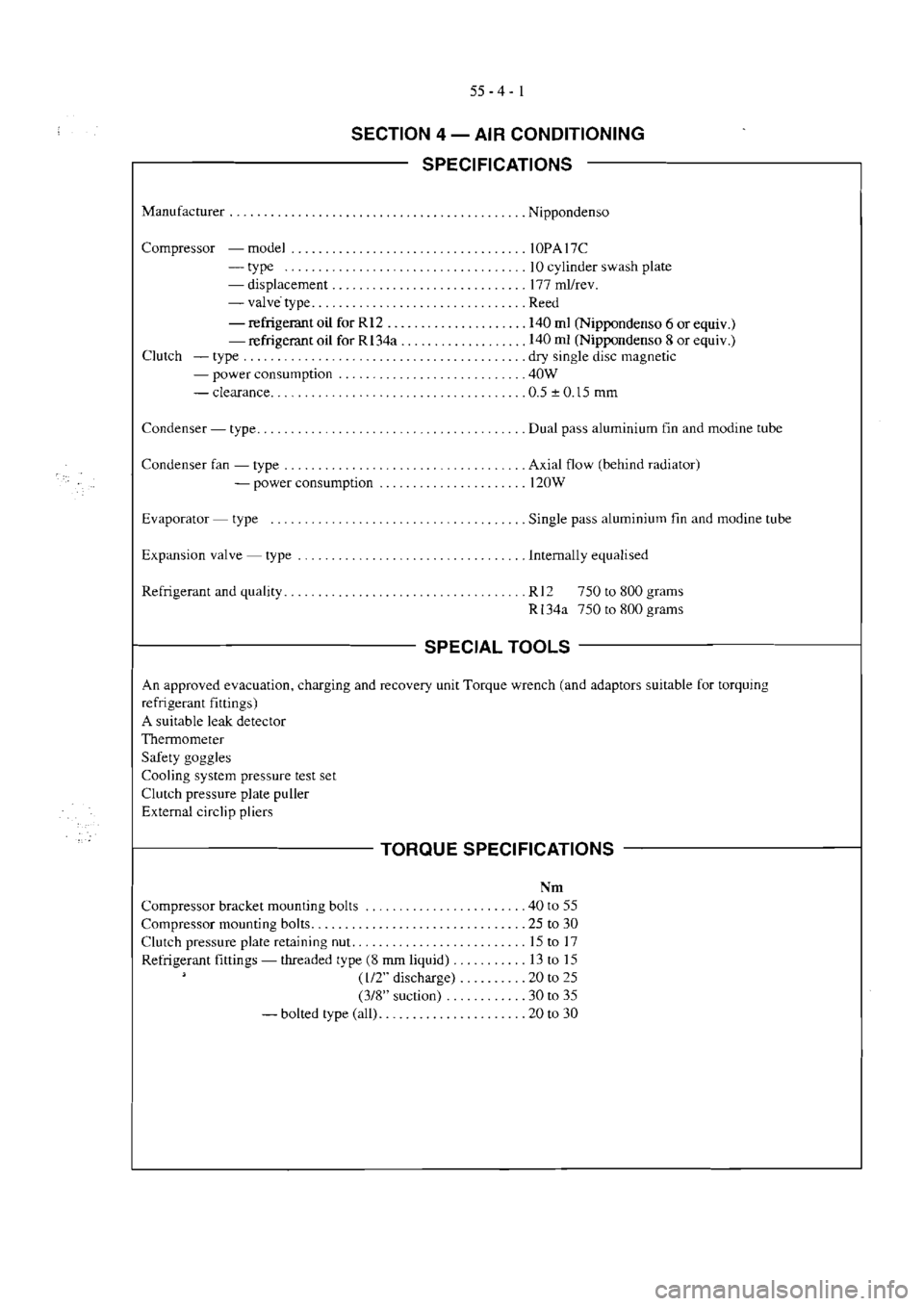 MITSUBISHI VERADA 1995  Workshop Manual 