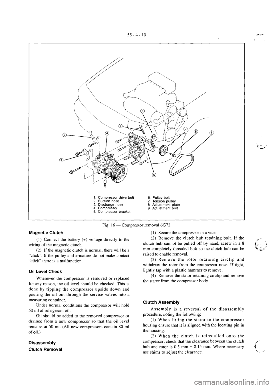MITSUBISHI VERADA 1995  Workshop Manual 