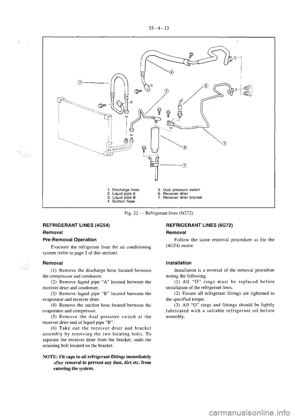 MITSUBISHI VERADA 1995  Workshop Manual 