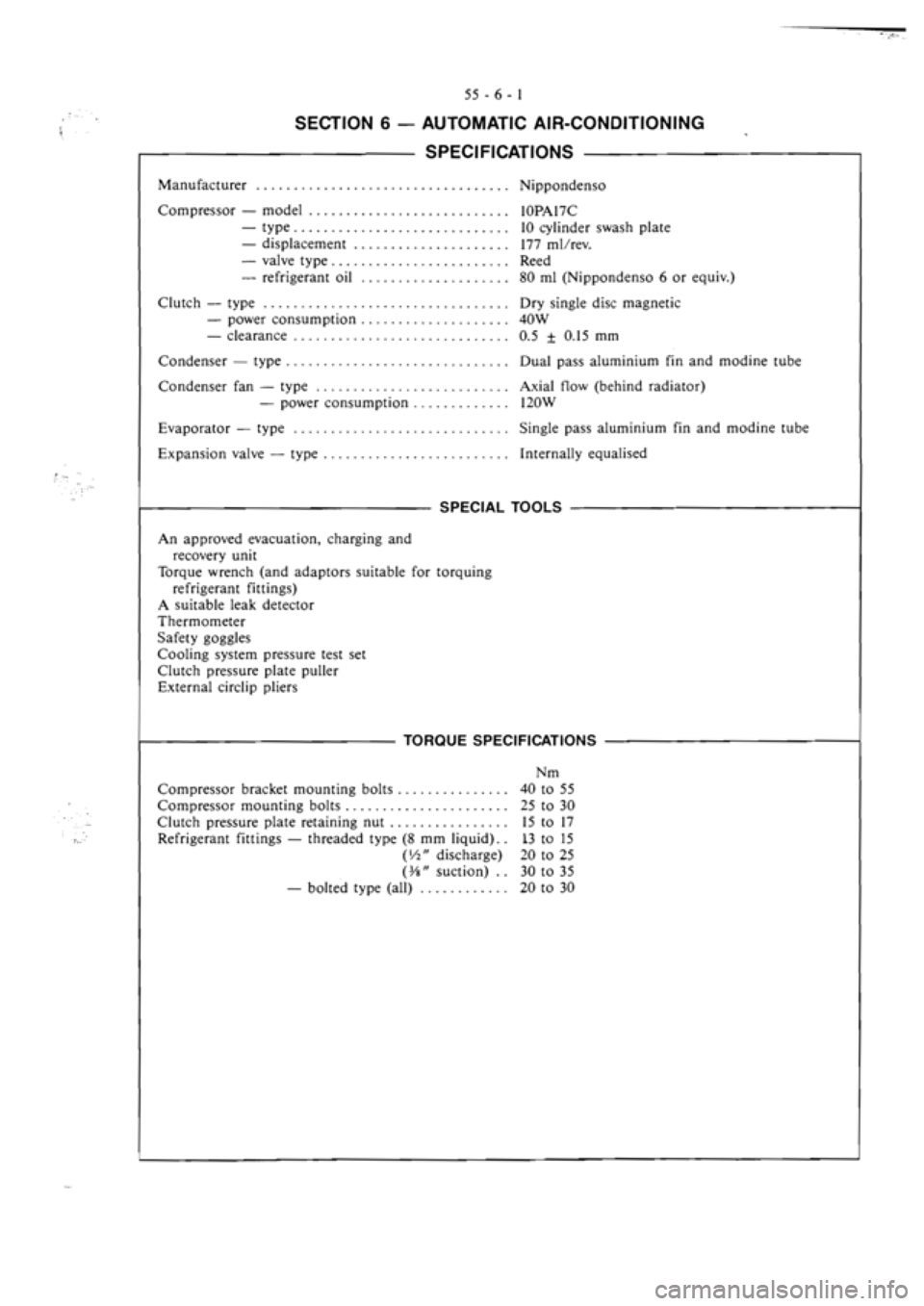 MITSUBISHI VERADA 1995  Workshop Manual 