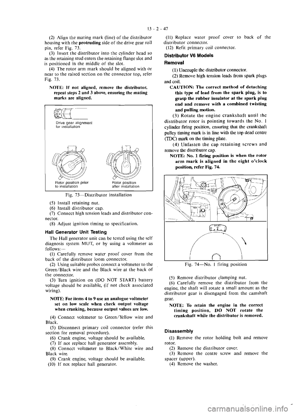 MITSUBISHI VERADA 1995  Workshop Manual 