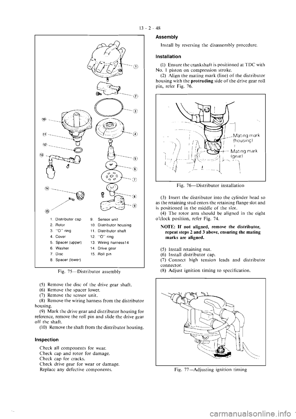 MITSUBISHI VERADA 1995  Workshop Manual 