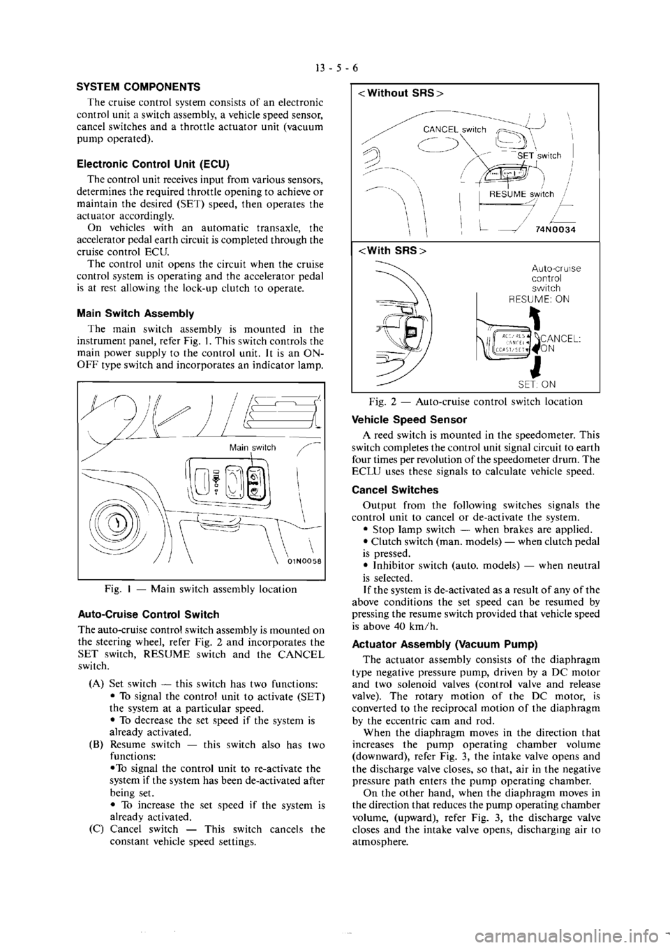 MITSUBISHI VERADA 1995  Workshop Manual 