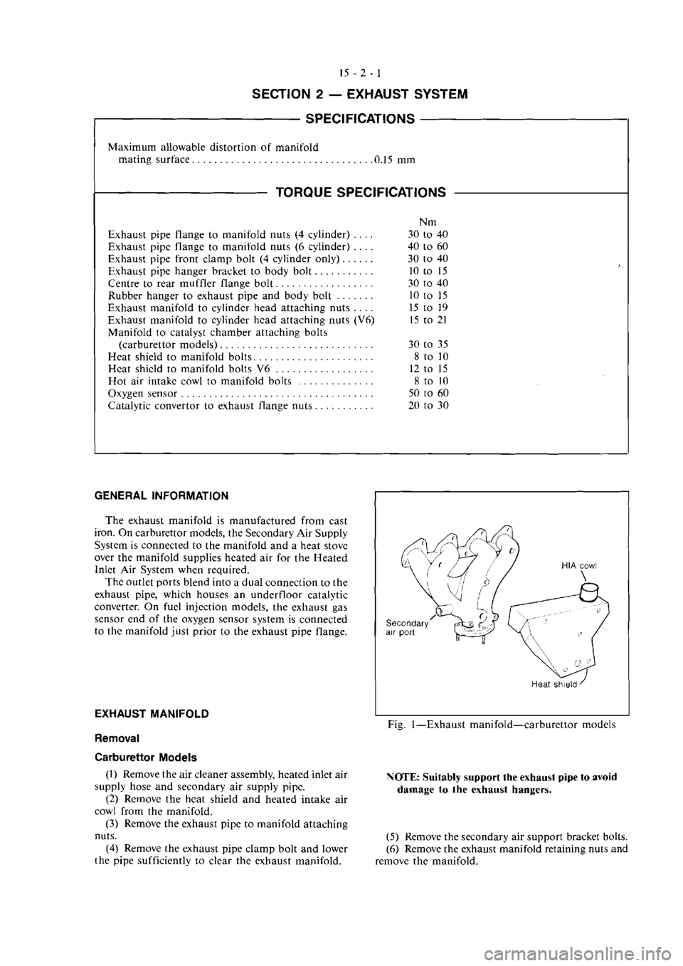 MITSUBISHI VERADA 1995  Workshop Manual 