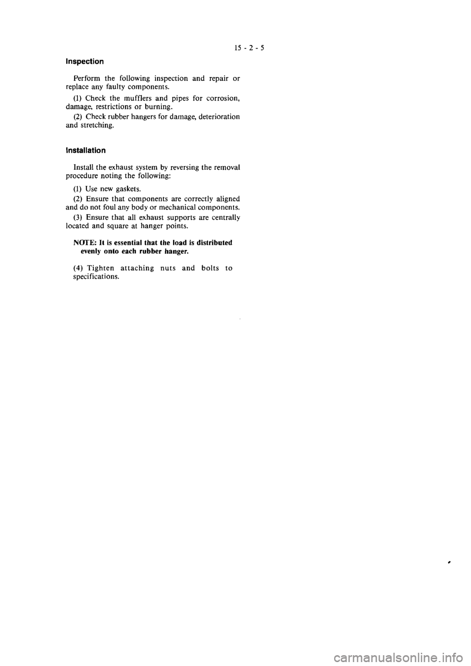 MITSUBISHI VERADA 1995  Workshop Manual 