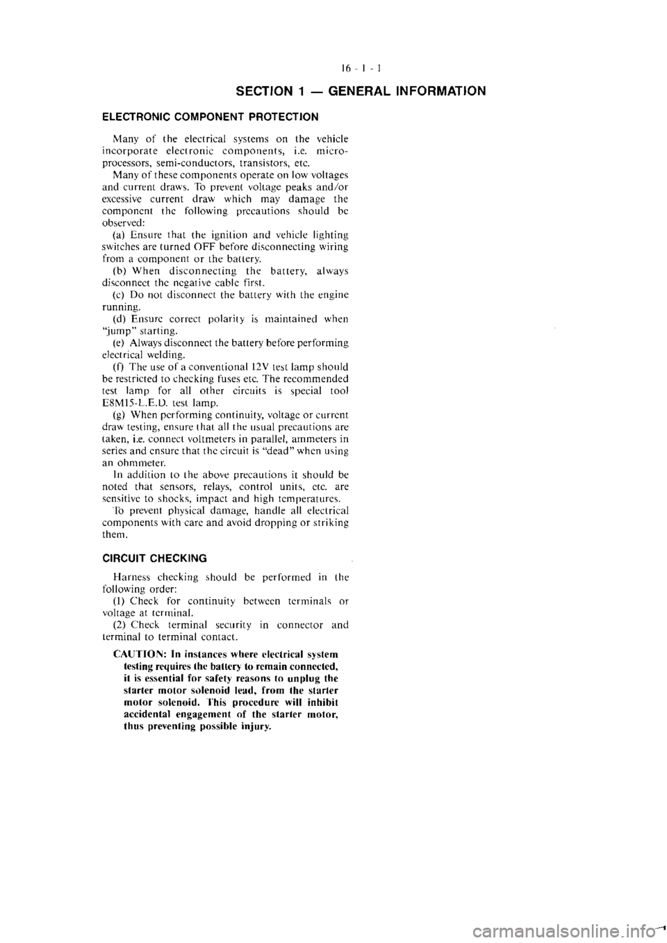 MITSUBISHI VERADA 1995  Workshop Manual 