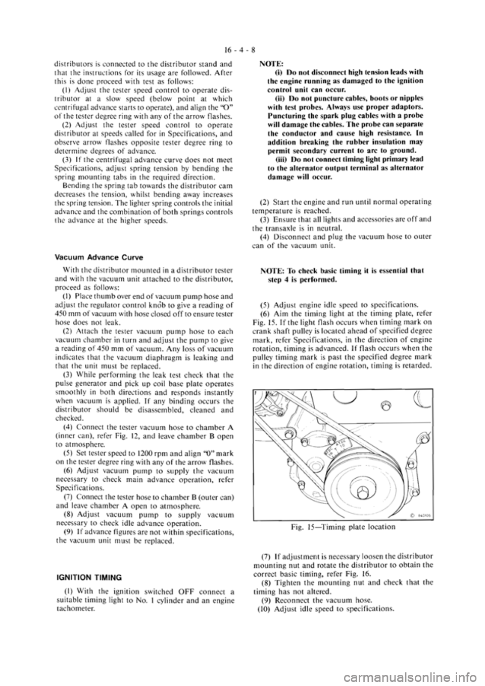 MITSUBISHI VERADA 1995  Workshop Manual 