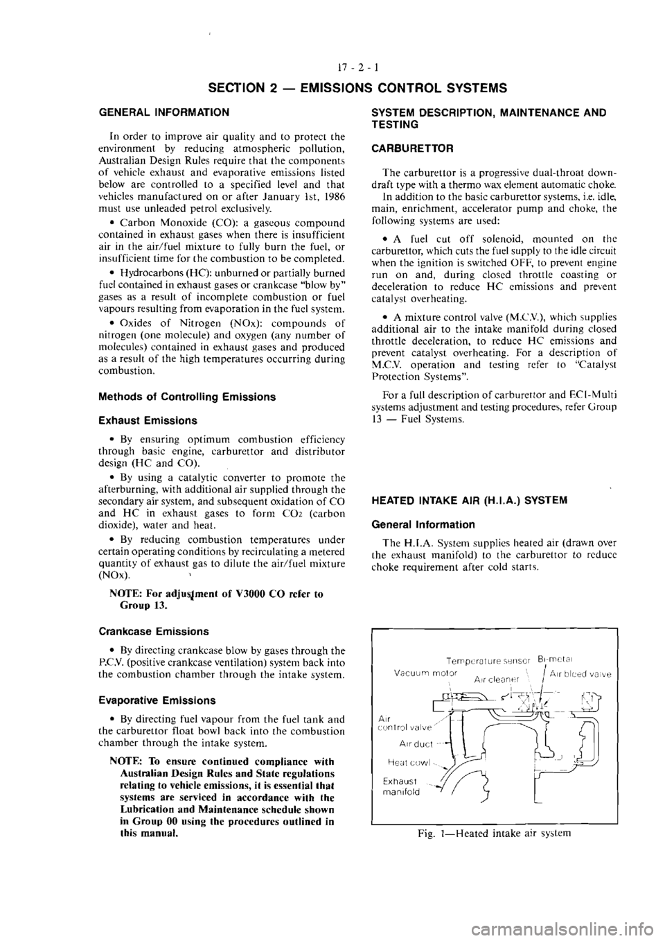MITSUBISHI VERADA 1995  Workshop Manual 