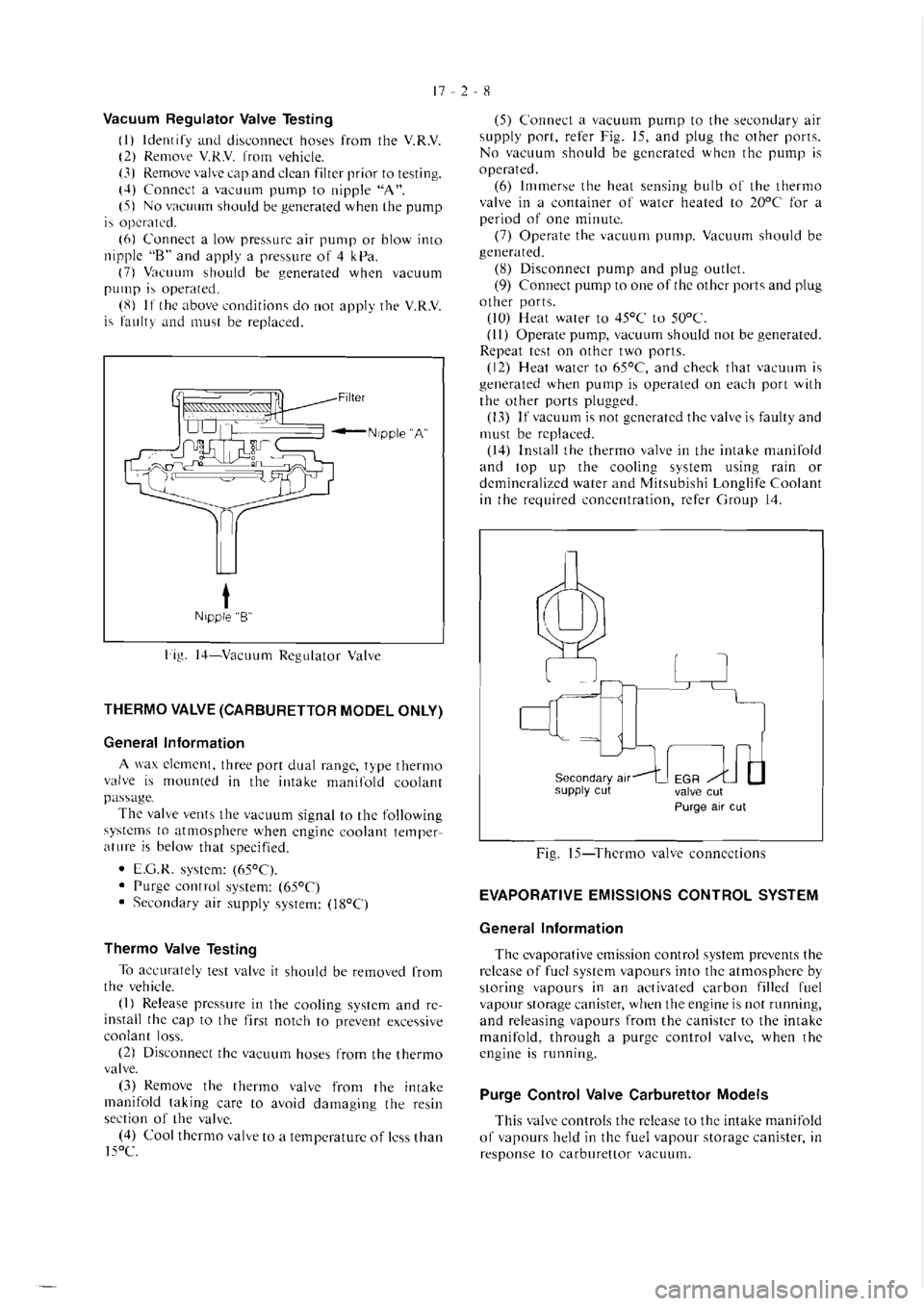 MITSUBISHI VERADA 1995  Workshop Manual 