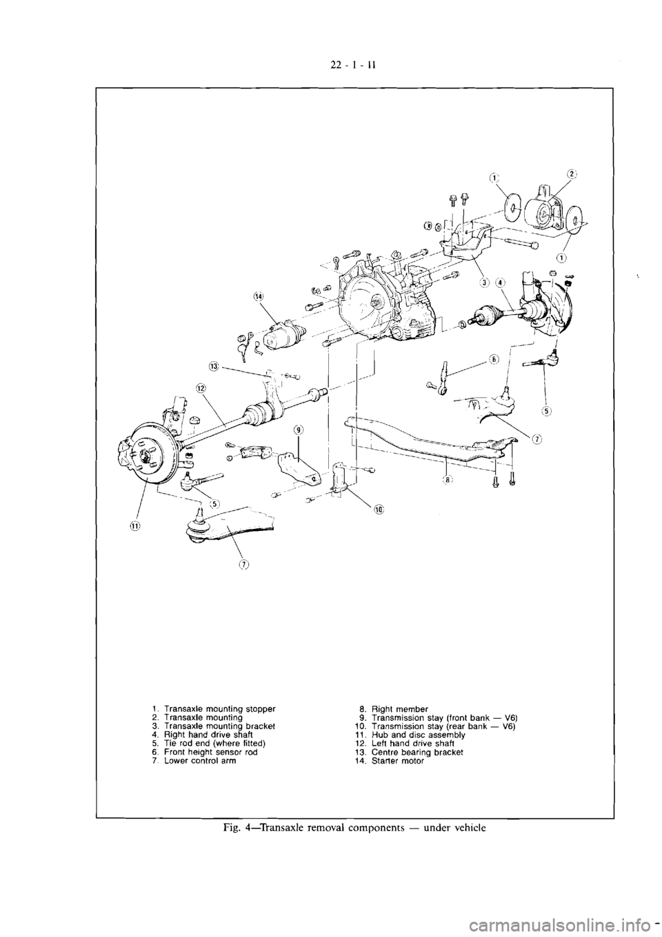 MITSUBISHI VERADA 1995  Workshop Manual 
