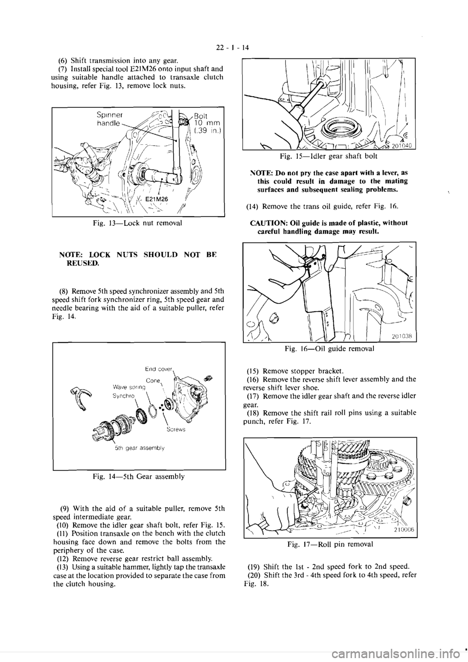 MITSUBISHI VERADA 1995  Workshop Manual 