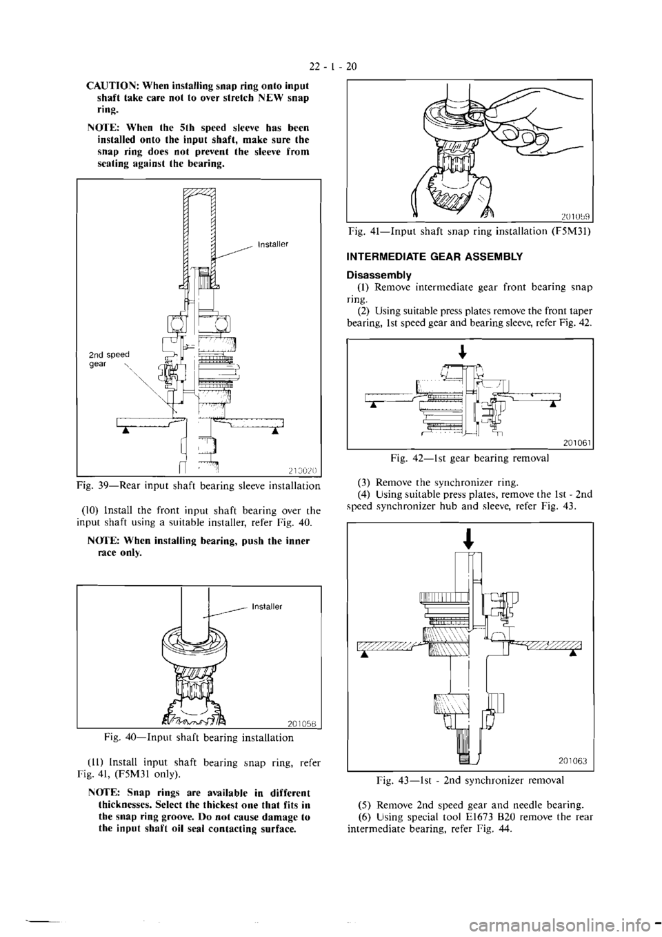 MITSUBISHI VERADA 1995  Workshop Manual 